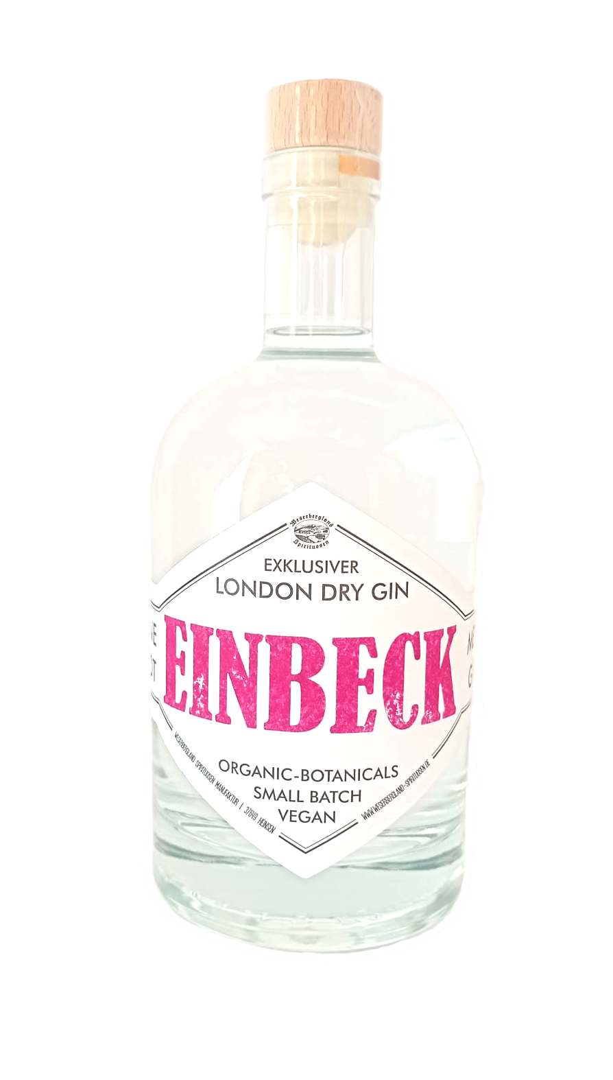 Einbeck Dry Gin (Keine Bioware)